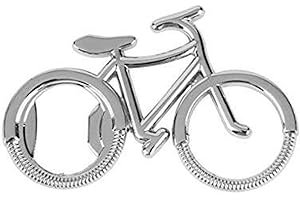 HONFITAT Bluelover Apribottiglie creativo a forma di bicicletta, portatile, portachiavi
