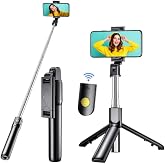 Infomax&reg; Bluetooth Uzaktan Kumandalı Tripodlu Selfie &Ccedil;ubuğu &ndash; Paslanmaz &Ccedil;elik G&ouml;vde, 70 cm Uzayabilir, iOS & Android Uyumlu, 