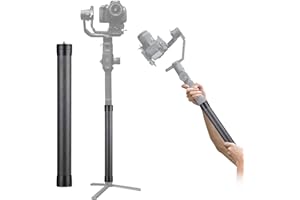 PULUZ 35 cm treppiede prolunga palo in fibra di carbonio palo di estensione palmare monopiede prolunga gimbal palo per fotocamera SLR (nero)