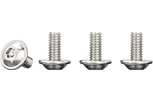 Drenky 20 sztuk śrub z łbem walcowym M5X12mm z kołnierzem i śrubą z łbem sześciokątnym