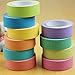 Produktbild 10M Candy-farbigen Band Dekorative Washi Klebeband DIY Aufkleber 10 Rollen