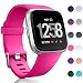 Produktbild Fitbit Versa Gurt-Sport, der Fitbit Versa Smart Watch Fitness Wasser Widerstand Silikon Armbänder Träger für Männer Frauen groß klein Multi Farbe