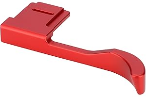 AKIROOD Daumengriff aus Metall für Fujifilm Fuji X100V Digitalkamera, Rot