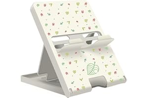 TUVOWAK Support réglable Compatible avec Nintendo Switch, Support de Jeu Compact Portable Pliable pour Console Switch OLED/Switch Lite pour Jouer et Charger