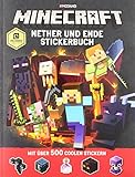 Image de Minecraft, Nether und Ende - Stickerbuch: mit über 500 coolen Stickern