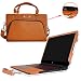 Produktbild HP Omen 17 Hülle,2 in 1 Spezielles Design eine PU Leder Schutzhülle + Portable Laptoptasche für 17.3" HP Omen 17 17-w000 Series Gaming Laptop Notebook,Braun