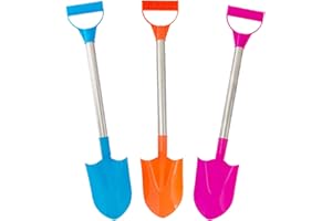 NIWIEOI 3 PCS Beach Spade,Plastic Spade,Beach Spades for Kids Large,Spades for Beach,Beach Spades,Beach Toys,Beach Toys for Backyard Garden Sand Snow Childrens Gardening Tools (Random Color)