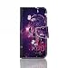 Produktbild Samsung Galaxy S7 Hülle Leder Retro Campanula Muster LederHülle Brieftasche Stoßfest HandyHülle für Samsung Galaxy S7 Schutzhülle Handytasche Flip Ledertasche, Traumfänger