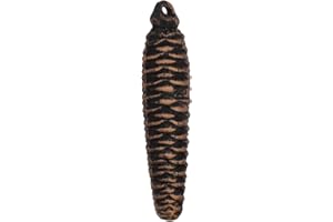 KD89 Waga zegara wahadłowego z kukułką - Niemieckie rękodzieło, żeliwne i kształt szyszki (250g)