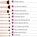 Metal Rose 11-Piece Brush Set With Cosmetic Bag