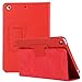 Produktbild iPad Schutzhülle Handhülle, Miya Schutz Spezieller PU-Material Einfacher bequemer Stil Stoßfestes wasserdichtes Tablet PC-Gehäuse Mit Standfunktion Hülle(IPAD air/air2/2017 new/iPad 9.7 2018,Rot)