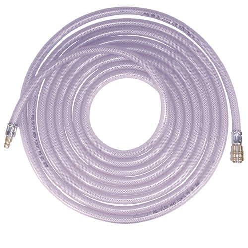 Druckluftschlauch mit Kupplungsmuffe u. Kupplungsstecker, Id. 9mm, 25m