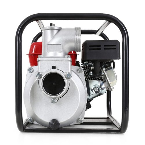 EBERTH 3″ Benzin Wasserpumpe Motorpumpe Gartenpumpe (60.000 l/h, 6,5 PS Benzinmotor, 3 Zoll Anschluß, Förderhöhe max.: 30 m, Ansaughöhe max.: 7 m, Seilzugstart) - 8