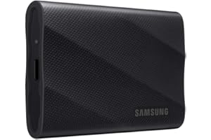 Samsung Portable SSD T9, 2 TB, Disco Duro Externo, Lectura y escritura 2.000 MB/s, USB 3.2 Gen.2x2, Para Profesionales y Creativos, Compatible con PC, Mac, Android y Cámaras 12K, Negro (MU-PG2T0B/EU)