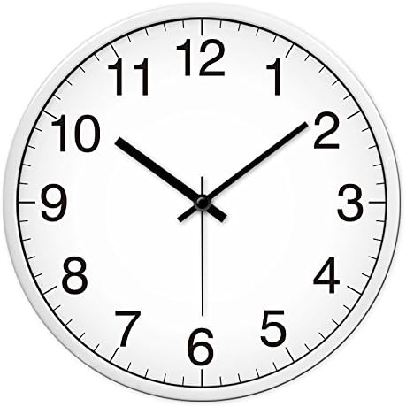 Wall clock, simple and stylish wall clock, ultra-quiet clock,quiet wall clock?Creative home pendant,14Inch