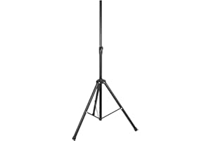 E-Lektron PA Lautsprecherständer - Robustes Stativ Boxenständer für PA Lautsprecher Box mit 35mm Ständerflansch (SPST-1)