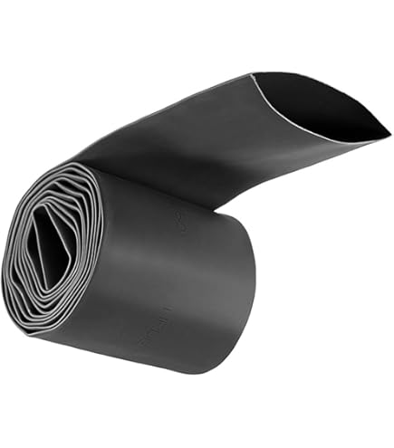 Guaina Termorestringente 100 Mm Nera - Esco Elettronica - Foto 3