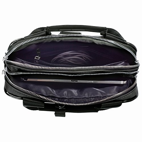 Unisex VanGoddy Zephyr Series Schutzhülle Schultertaschen für Tablets & Laptops mit einer Bildschirmdiagonale von 24,6-25,6 cm (9,7-10,1 Zoll) - 4