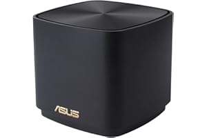 ASUS ZenWiFi XD4 AX Mini Sistema Mesh AX1800, 1 Pezzo, Connessione Veloce WiFi 6, Protezione Internet Per Tutti i Tuoi Dispositivi Integrata, Facile ed Intuitiva Gestione Tramite App, Nero