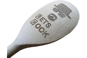 LUKRA Nouvelle Gravure Cuillère en bois fantaisie Breaking Bad Heisenberg Walter Walt Surface en bois cuisine Motif Royaume-Uni par FastGame de cadeau de Noël