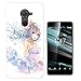 Produktbild 002993 - Whimsical Anime Manga Art Sexy Fairy Girl Design Vodafone Smart Platinum 7 (5.5") Fashion Trend Silikon Hülle Schutzhülle Schutzcase Gel Rubber Silicone Hülle