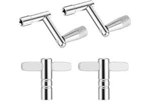 KNR HARMONY Clé de Tambour 4 Pièces Clé de Batterie pour Matériel de Percussion Fûts Pearl
