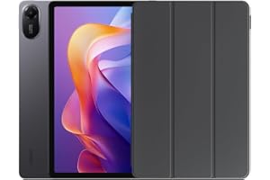 XIAOMI Redmi Pad 2 con cover, 4+128GB,Display 11" 2.5K definito, Batteria 9000mAh(typ), Processore Helio G100-Ultra, Quad speakers audio immersivo, Gray, Garanzia 2 anni (alimentatore non incluso)