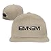 Produktbild Huseki Eminem Double M M&M Rapper Record Producer Songwriter Actor Flat Bill Snapback Adjustable Sports Caps Natural Natural