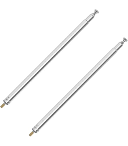 Antenne Télescopique M3 6 Sections 820mm - Remplacement Radio AM FM TV RC Voiture Avion