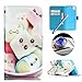 Etche Wallet Case for HTC Desire 626,Leather Case for HTC Desire 626,Creative Cartoon Cake Design Magetic Leather Flip Case with Card Holder for HTC Desire 626 with Blue Stylus Pen and Bling Glitter Diamond Dust Plug Colors Random-Cartoon Cake