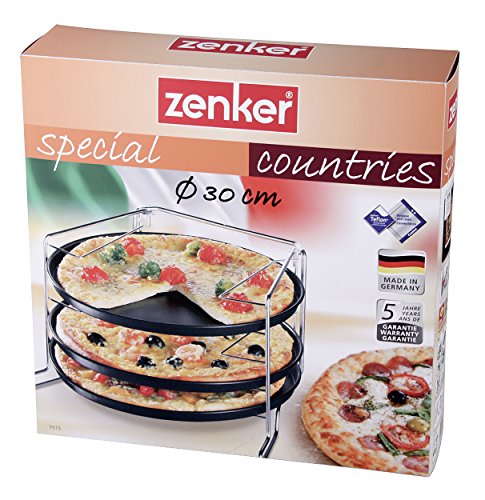 Zenker 7515 Pizza-Set 4-teilig Ø 29 cm, special countries - 4
