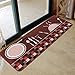 Produktbild MmingS Home Lange saugfähige Rutschfeste Küchenmatte, Fußmatte Türmatte, Tür Eingangsmatte, Home hd waschbar Bad Teppich (Color : E, Size : 50 * 180CM)