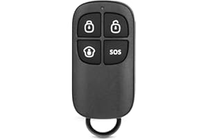 Chuango RC-80 Controllo del telecomando per il sistema di allarme - Compatibile con rilevatori e sensori di movimento Allarme domestico wireless Sistema di sicurezza della casa Automazione