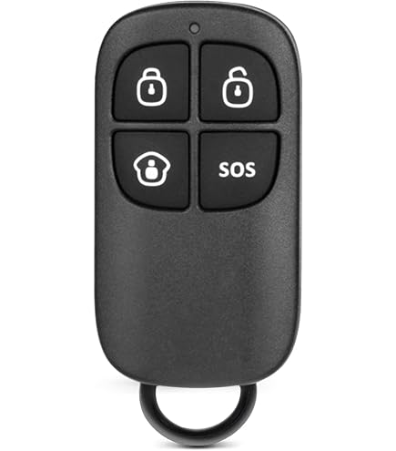 Sistema Allarme Casa Senza Fili PG108 - Con Sirena 120dB, GSM, WiFi, Telecomando, Display LCD, Per Casa E Ufficio