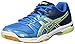 Asics Herren Gel-Rocket 7 Volleyballschuhe, Blau (Blue Jewel/Glacier Grey/Safety Yellow), 44 EU