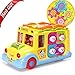 Produktbild Pädagogisches Schulbus-Spielzeug,Fahrzeug mit multi-Funktionen, Tiergeräuschen,Musik,Lichtern und omnidirektionalem Auto mit Sensorrad, bestes Geschenk -Spielzeug für Kleinkinder,Babys
