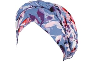 Amorar Elegante Foulard Fiore Turbante Bandane Ladies Fascia Elastica Beanie Hijab Chemo Hat Islamico Copricapo Musulmano Copricapo Chemioterapia cap Copricapo per la Perdita dei Capelli Cancro