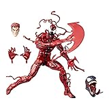 marvel legends carnage 100% auténtico Marvel Legends: Venom Series - Carnage Action Figure