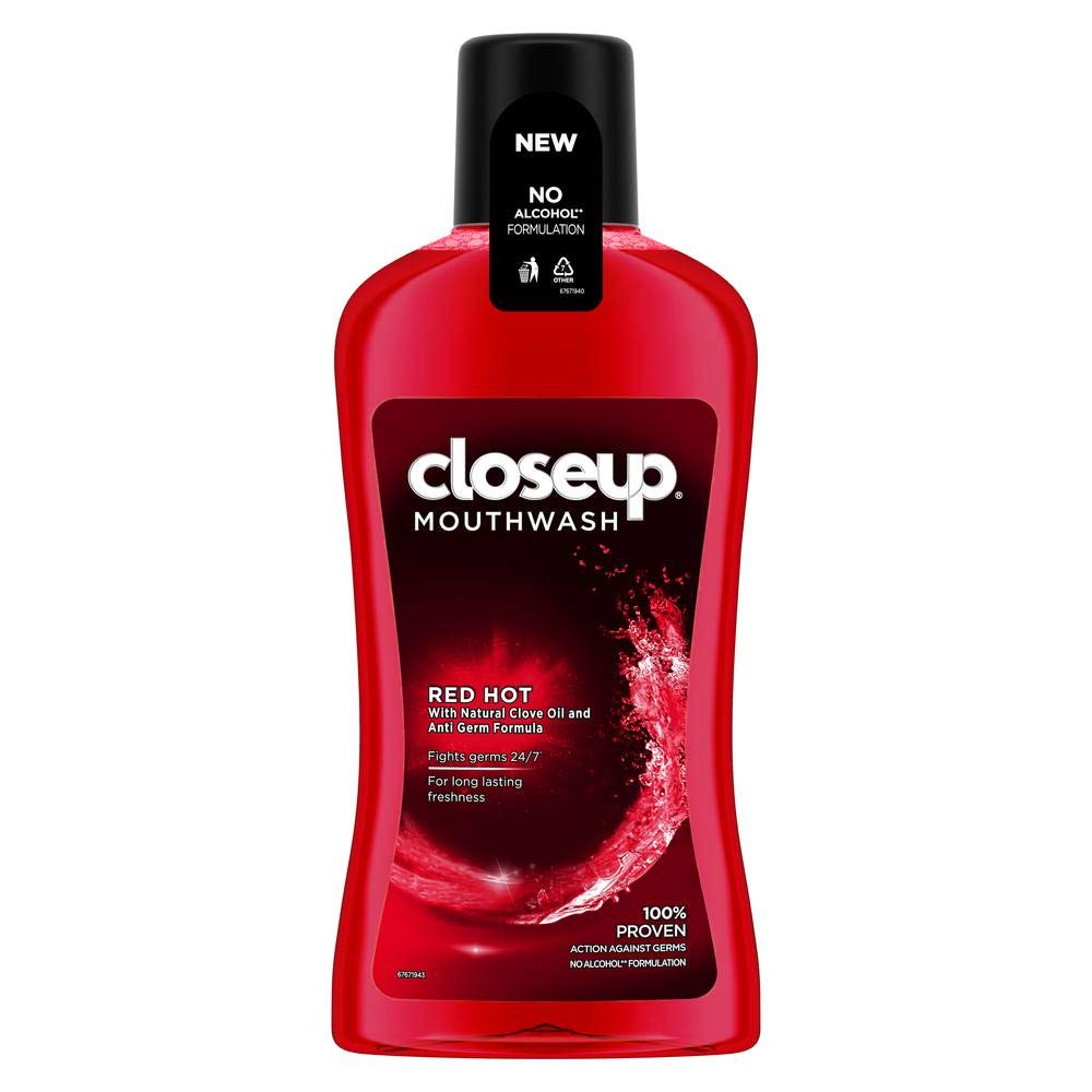 Closeup Red Hot Mouthwash -Pack of 500 ml