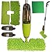 Price comparison product image Malka 2 in 1 Microfibre Spray Mop with 2X 600ml Bottles, 2X Reusable Washable Microfibre Mop Heads - Clean with Ease - Hardwood, Tile, Laminate, Wood, Carpet, and All Floors and Glass Windows