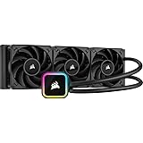 Corsair iCUE H150i RGB ELITE Sistema di raffreddamento a liquido Nero, Computer desktop
