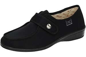 DOCTOR CUTILLAS Zapatilla Velcro con Pala de Licra Muy comodas y Anchas Hechas EN ESPAÑA