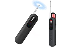 Yesimola Detecteur de Camera, Détecteur de Caméra Cachée, Scanner de Signal sans Fil RF, Anti-Espion GPS Tracker Scanner Détecter pour Bureau, Hôtel, Maison