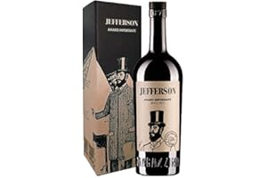 JEFFERSON Amaro ASTUCCIATO 70cl - Best World Liqueur'18 | Astuccio in cartone | in Giftbox | Amaro importante | Confezione Regalo | Vecchio Magazzino Doganale