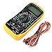 Price comparison product image Multimeter, XL830L Digital Multi Tester Auto-ranging Electrical Tester Portable Voltmeter Ammeter Ohmmeter, Digital LCD Multimeter AC/DC Voltage Current Measuring Meter Circuit Checker Tester Buzzer