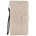 Produktbild Nancen Compatible with Handyhülle Galaxy J7(2017) Flip Schutzhülle Zubehör Lederhülle mit Silikon Back Cover PU Leder Handytasche im Bookstyle Stand Funktion