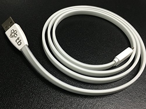 Preisvergleich Produktbild Lade Kabel USB - Micro USB 1m weiss Verlängerung TB 4249