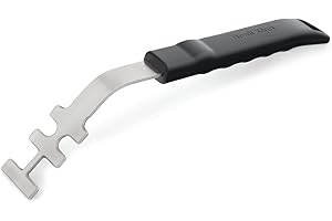 Broil King de Parrilla/Barbacoa/Grill, Acero Inoxidable, Narrow Parrilla Lifter, 27 x 5 x 5 cm, 60745.
