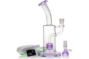 Szklane bongbongbongi wodne do wędzenia fajki bong akcesoria do miski szklane 14,5 mm filtr do recyklingu tornado szkło woda bongi do fajki wodnej olej Rig Bongs od P-Sungar