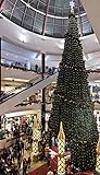 arbol de navidad gigante reciclado Este producto se sirve desmontado, embalado en 2 cajas.